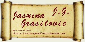 Jasmina Grasilović vizit kartica